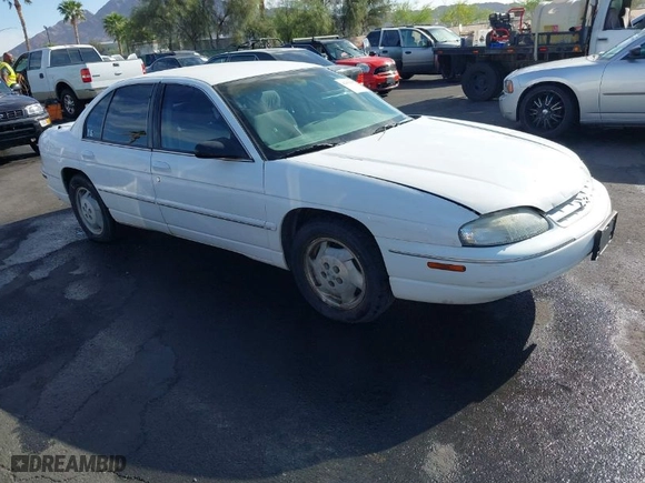 1997 Chevrolet Lumina with VIN 2G1WL52M4V9123059, listed as a IAAI auction lot 42058465 with 192,168 mi miles. Bid and sale history available at carsss.com. Image 1.
