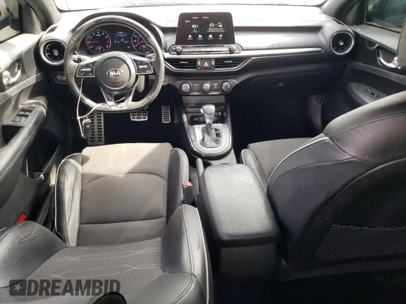 2021 Kia Forte GT-Line with VIN 3KPF34AD7ME340561, listed as a Copart auction lot 58385175 with 79,074 mi miles and Non repairable. Bid and sale history available at DreamBid. Image 8.