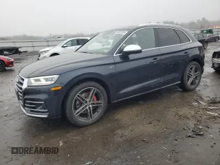 2018 Audi SQ5 Prestige with VIN WA1C4AFY9J2055843, listed as a Copart auction lot 84632594 with 46,838 mi miles and Salvage Title. Bid and sale history available at DreamBid. Image 1.