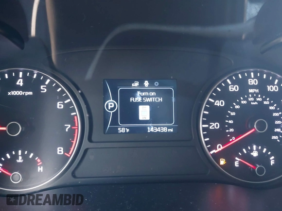 2017 Kia Optima LX with VIN 5XXGT4L30HG152700, listed as a IAAI auction lot 41826259 with 143,438 mi miles. Bid and sale history available at carsss.com. Image 7.