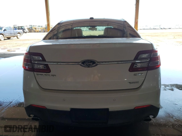 2016 Ford Taurus SEL with VIN 1FAHP2E83GG141760, listed as a Copart auction lot 49679605 with 110,447 mi miles and Salvage Title. Bid and sale history available at DreamBid. Image 6.