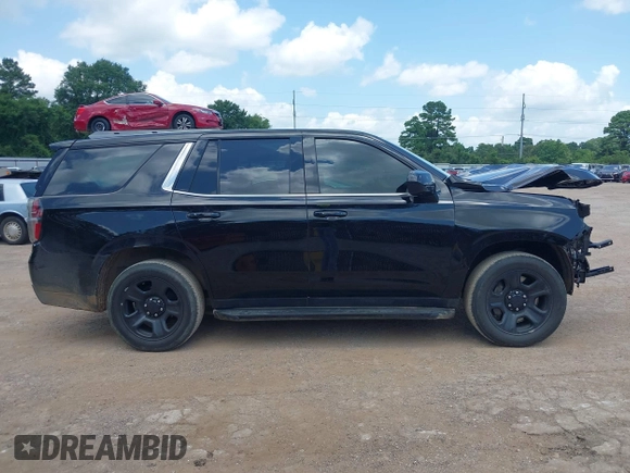 2023 Chevrolet Tahoe Commercial with VIN 1GNSCLED8PR515600, listed as a IAAI auction lot 42552810 with 20,016 mi miles and . Bid and sale history available at DreamBid. Image 13.