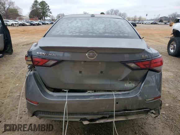 2020 Nissan Sentra SR with VIN 3N1AB8DV0LY237605, listed as a Copart auction lot 49116005 with 110,256 mi miles and Salvage Title. Bid and sale history available at DreamBid. Image 6.
