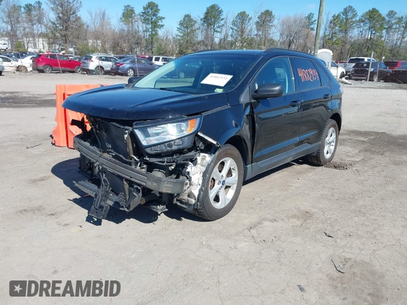 2017 Ford Edge SE with VIN 2FMPK4G95HBB33735, listed as a IAAI auction lot 41882934 with 1 mi miles. Bid and sale history available at carsss.com. Image 16.