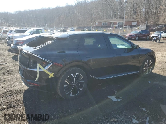 2022 Kia EV6 Wind z VIN KNDC34LAXN5065979, wystawiony jako Copart lot #46663755 z przebiegiem 19 077 mil mil oraz Szkoda całkowita • Salvage title. Historia ofert i sprzedaży dostępna na DreamBid. Obrazek 3.