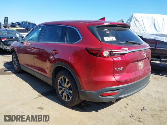 2018 Mazda CX-9 Touring with VIN JM3TCBCY9J0215077, listed as a IAAI auction lot 41639459 with 137,564 mi miles. Bid and sale history available at carsss.com. Image 15.