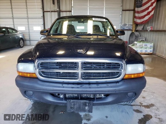 2004 Dodge Dakota with VIN 1D7FL16K34S535016, listed as a Copart auction lot 50445804 with 215,635 mi miles and Salvage Title. Bid and sale history available at carsss.com. Image 5.
