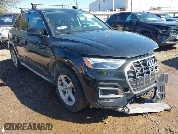 2021 Audi Q5 Premium z VIN WA1AAAFYXM2001908, wystawiony jako IAAI lot #41742826 z przebiegiem 118 540 mil mil oraz . Historia ofert i sprzedaży dostępna na DreamBid. Obrazek 1.