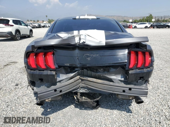 2023 Ford Mustang EcoBoost with VIN 1FA6P8TH4P5101406, listed as a Copart auction lot 58987905 with 41,773 mi miles and Salvage title. Bid and sale history available at DreamBid. Image 6.