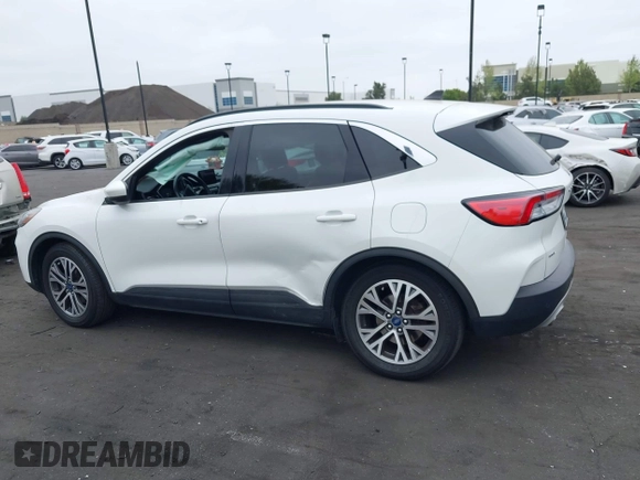 2020 Ford Escape SEL with VIN 1FMCU0H62LUB20143, listed as a IAAI auction lot 42058158 with 159,233 mi miles and . Bid and sale history available at DreamBid. Image 15.