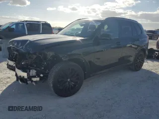 2022 BMW X5 M50i with VIN 5UXJU4C07N9M64559, listed as a Copart auction lot 83065504 with 17,876 mi miles and Salvage Title. Bid and sale history available at carsss.com. Image 1.