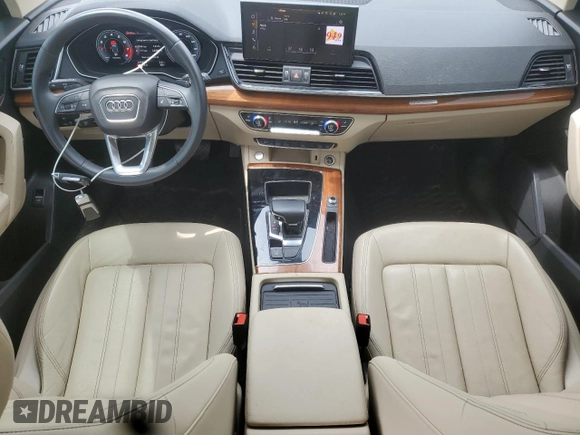 2021 Audi Q5 Premium Plus с VIN WA1BAAFY5M2071840, выставлен на аукционе Copart как лот 60482625 с пробегом 24 399 миль миль и Списание • Salvage title. История ставок и продаж доступна на DreamBid. Изображение 8.