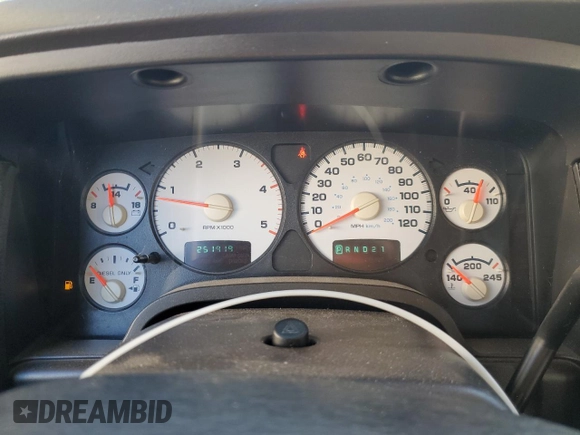 2003 Dodge Ram 2500 ST with VIN 3D7KU28613G809501, listed as a Copart auction lot 44167915 with 251,919 mi miles and Salvage Title. Bid and sale history available at carsss.com. Image 9.