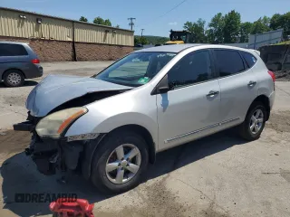 2012 Nissan Rogue S with VIN JN8AS5MV6CW378492, listed as a Copart auction lot 61191315 with 131,713 mi miles and Salvage title. Bid and sale history available at DreamBid. Image 1.