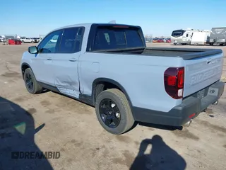 2024 Honda Ridgeline Black Edition with VIN 5FPYK3F85RB025204, listed as a IAAI auction lot 41836118 with 12,385 mi miles and . Bid and sale history available at DreamBid. Image 3.