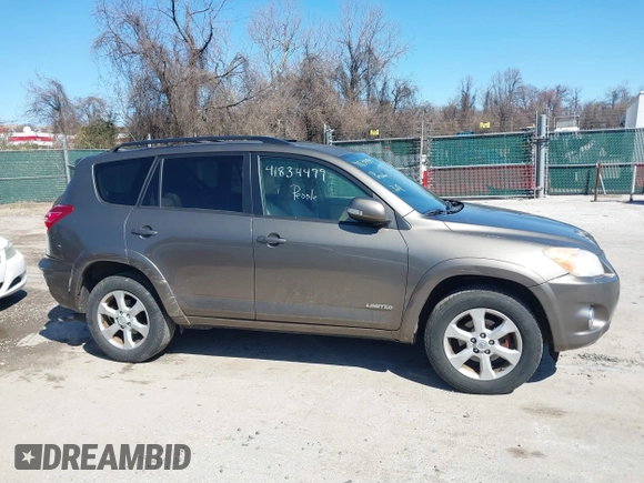 2010 Toyota RAV4 Ltd with VIN JTMDK4DV0AD014466, listed as a IAAI auction lot 41834499 with 121,114 mi miles. Bid and sale history available at carsss.com. Image 13.