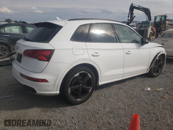 2020 Audi SQ5 Premium Plus with VIN WA1B4AFY7L2018384, listed as a Copart auction lot 72654293 with 33,008 mi miles. Bid and sale history available at carsss.com. Image 3.