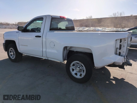 2014 Chevrolet Silverado 1500 Work Truck with VIN 1GCNKPEH3EZ335702, listed as a Copart auction lot 52570025 with 135,466 mi miles and Salvage Title. Bid and sale history available at DreamBid. Image 2.