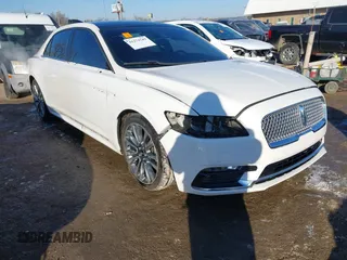 2017 Lincoln Continental Reserve with VIN 1LN6L9RP4H5609432, listed as a IAAI auction lot 41274549 with 104,742 mi miles. Bid and sale history available at carsss.com. Image 1.