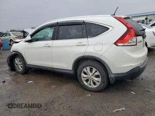 2012 Honda CR-V EX-L with VIN 5J6RM4H75CL051253, listed as a Copart auction lot 47204915 with 0 mi miles and Salvage Title. Bid and sale history available at carsss.com. Image 2.