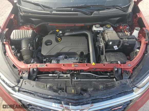 2023 Chevrolet Equinox RS with VIN 3GNAXMEG8PL249230, listed as a Copart auction lot 84646094 with 37,579 mi miles and Salvage Title. Bid and sale history available at carsss.com. Image 12.