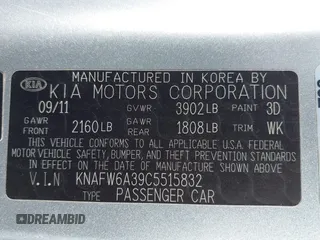 2012 Kia Forte SX с VIN KNAFW6A39C5515832, выставлен на аукционе IAAI как лот 41380872 с пробегом 140 127 миль миль и . История ставок и продаж доступна на DreamBid. Изображение 9.