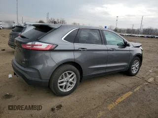 2024 Ford Edge SEL z VIN 2FMPK4J9XRBB16522, wystawiony jako Copart lot #53512205 z przebiegiem 1964 mil mil oraz Szkoda całkowita • Salvage title. Historia ofert i sprzedaży dostępna na DreamBid. Obrazek 3.