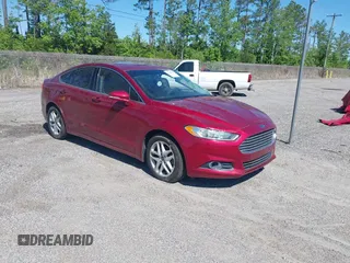 2016 Ford Fusion SE with VIN 3FA6P0HD8GR376622, listed as a IAAI auction lot 41443807 with 125,385 mi miles. Bid and sale history available at carsss.com. Image 1.