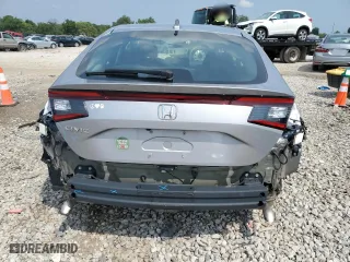 2022 Honda Civic Hatchback EX-L with VIN 19XFL1H72NE021441, listed as a Copart auction lot 65186114 with 19,778 mi miles and Salvage Title. Bid and sale history available at carsss.com. Image 6.