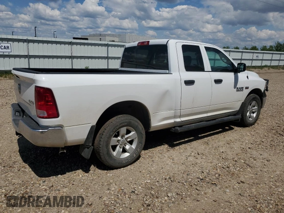 2018 Ram 1500 Tradesman z VIN 1C6RR7FT4JS279389, wystawiony jako Copart lot #58392565 z przebiegiem 51 530 mil mil oraz Czysty tytuł • Clean title. Historia ofert i sprzedaży dostępna na DreamBid. Obrazek 3.