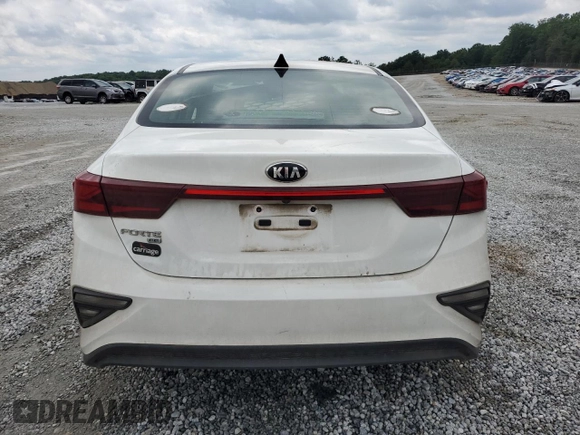 2021 Kia Forte LXS with VIN 3KPF24AD3ME323226, listed as a Copart auction lot 56724915 with 80,705 mi miles and Salvage title. Bid and sale history available at DreamBid. Image 6.