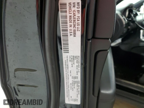 2022 Jeep Grand Cherokee WK Limited with VIN 1C4RJEBG3NC180804, listed as a Copart auction lot 85905834 with 61,219 mi miles and Salvage Title. Bid and sale history available at carsss.com. Image 13.