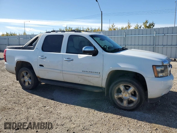 2007 Chevrolet Avalanche LT w/3LT with VIN 3GNFK12317G277268, listed as a Copart auction lot 73538604 with 276,539 mi miles and Salvage Title. Bid and sale history available at carsss.com. Image 4.