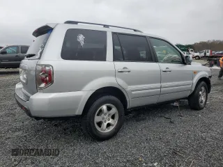 2007 Honda Pilot EX-L with VIN 5FNYF28777B021535, listed as a Copart auction lot 79823904 with 282,340 mi miles and Salvage Title. Bid and sale history available at DreamBid. Image 3.