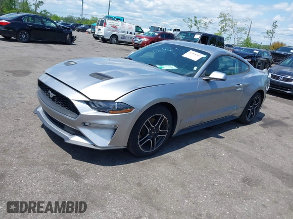 2020 Ford Mustang EcoBoost with VIN 1FA6P8TH0L5136647, listed as a IAAI auction lot 41998365 with 100,054 mi miles. Bid and sale history available at carsss.com. Image 17.