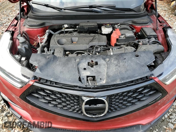 2021 Acura RDX w/A-Spec Package with VIN 5J8TC2H6XML046482, listed as a Copart auction lot 81801204 with 64,296 mi miles and Salvage Title. Bid and sale history available at carsss.com. Image 12.