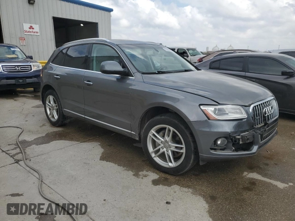 2017 Audi Q5 Premium Plus with VIN WA1L2AFP3HA031065, listed as a Copart auction lot 51498895 with 53,216 mi miles and Salvage Title. Bid and sale history available at carsss.com. Image 4.
