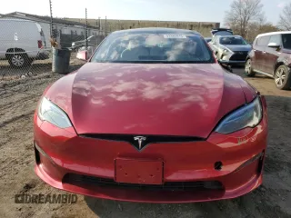 2023 Tesla Model S Plaid с VIN 5YJSA1E60PF528755, выставлен на аукционе Copart как лот 43385815 с пробегом 17 406 миль миль и Списание • Salvage title. История ставок и продаж доступна на DreamBid. Изображение 5.