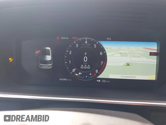 2019 Land Rover Range Rover HSE with VIN SALGS2SV4KA557464, listed as a IAAI auction lot 42115815 with 43,995 mi miles and . Bid and sale history available at DreamBid. Image 7.
