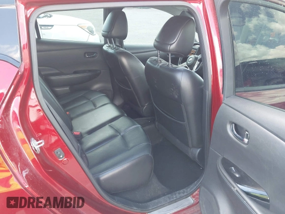 2019 Nissan LEAF SV z VIN 1N4AZ1CP7KC303423, wystawiony jako IAAI lot #42217532 z przebiegiem 67 992 mil mil oraz . Historia ofert i sprzedaży dostępna na DreamBid. Obrazek 8.