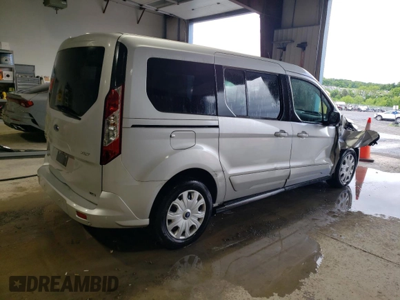 2022 Ford Transit Connect XLT with VIN NM0GE9F25N1515717, listed as a Copart auction lot 57802005 with 59,951 mi miles and Clean title. Bid and sale history available at DreamBid. Image 3.