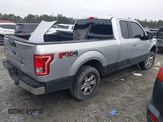 2017 Ford F-150 XL with VIN 1FTFX1EF8HFA39209, listed as a IAAI auction lot 41168440 with 111,704 mi miles. Bid and sale history available at carsss.com. Image 4.