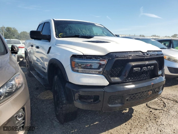 2019 Ram 1500 Rebel with VIN 1C6RRFEG4KN801503, listed as a Copart auction lot 77121894 with 228,484 mi miles and Non Repairable. Bid and sale history available at carsss.com. Image 4.