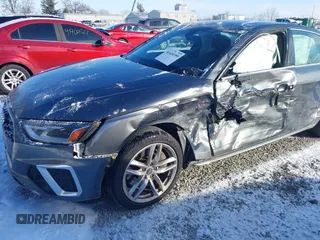 2021 Audi A4 S line Premium with VIN WAUDAAF4XMA042607, listed as a IAAI auction lot 41410399 with 65,287 mi miles and . Bid and sale history available at DreamBid. Image 6.