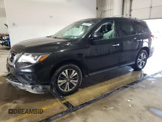 2019 Nissan Pathfinder SL z VIN 5N1DR2MM4KC630715, wystawiony jako Copart lot #53903365 z przebiegiem 134 964 mil mil oraz Czysty tytuł • Clean title. Historia ofert i sprzedaży dostępna na DreamBid. Obrazek 1.