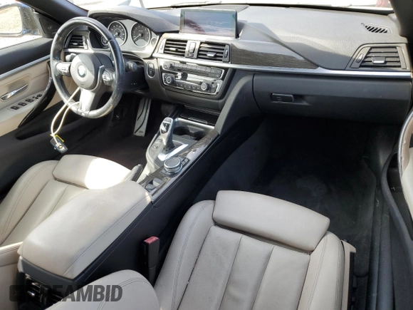 2015 BMW 4 Series 428i with VIN WBA3V7C53FP772021, listed as a Copart auction lot 50840895 with 69,847 mi miles and Salvage Title. Bid and sale history available at carsss.com. Image 8.