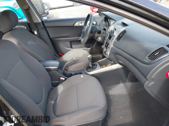 2010 Kia Forte SX with VIN KNAFW4A39A5054469, listed as a IAAI auction lot 41526636 with 115,008 mi miles. Bid and sale history available at carsss.com. Image 5.