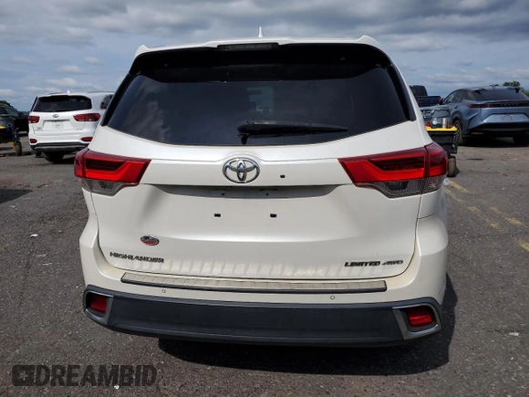 2017 Toyota Highlander Limited с VIN 5TDDZRFH7HS371965, выставлен на аукционе Copart как лот 65534405 с пробегом 254 178 миль миль и Чистый • Clean title. История ставок и продаж доступна на DreamBid. Изображение 6.