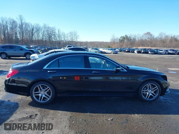 2015 Mercedes-Benz S-Class S 550 with VIN WDDUG8CB3FA077236, listed as a IAAI auction lot 41193044 with 98,612 mi miles. Bid and sale history available at carsss.com. Image 14.