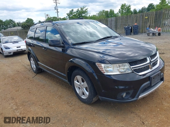 2012 Dodge Journey SXT z VIN 3C4PDDBG6CT325313, wystawiony jako IAAI lot #42330001 z przebiegiem 109 374 mil mil oraz . Historia ofert i sprzedaży dostępna na DreamBid. Obrazek 1.